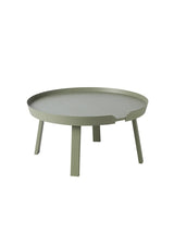 Around Coffee Table, large von Muuto - Staubgrün - Jacobsen Plus