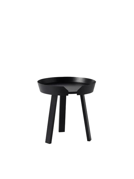 Around Coffee Table, small von Muuto - Schwarz - Jacobsen Plus