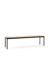 Ville AV28 Havebænk, 180x40 fra &Tradition - Warm Black - Jacobsen Plus