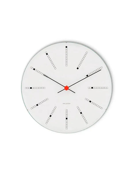 Bankers club Wanduhr von Arne Jacobsen (Ø: 48) - 1 - Jacobsen Plus