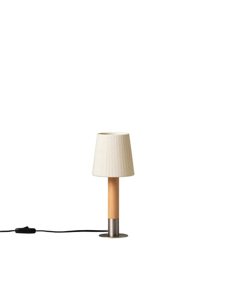 Básica Mínima Tischleuchte von Santa and Cole - Nickel - Jacobsen Plus