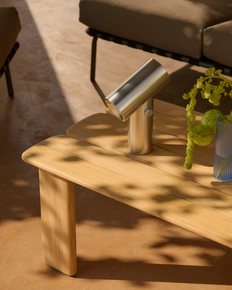 Beam Portable Tischleuchte von Muuto - Poliertes Aluminium - Jacobsen Plus