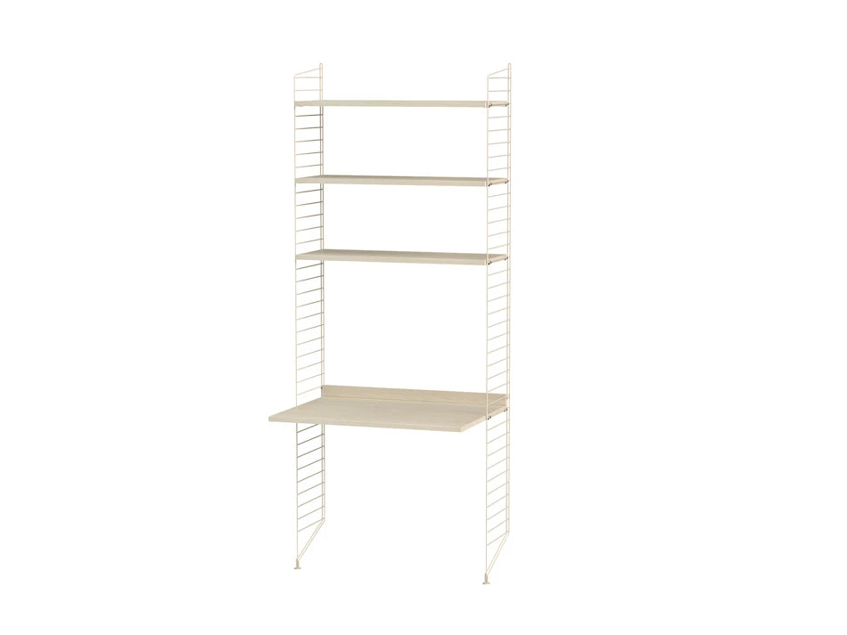 Kontor, bundle A fra String - Beige - ask - Jacobsen Plus