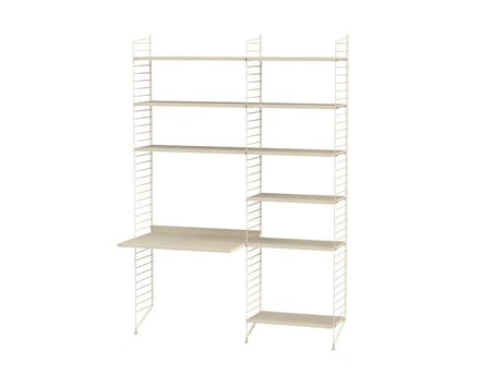 Büro, bundle B von String - Beige - Esche - Jacobsen Plus