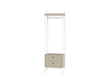 Hallway M, entréreol fra String Furniture - Beige - beige - Jacobsen Plus