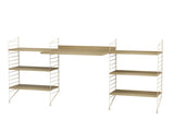 Kontor, bundle D fra String - Beige - eg - Jacobsen Plus