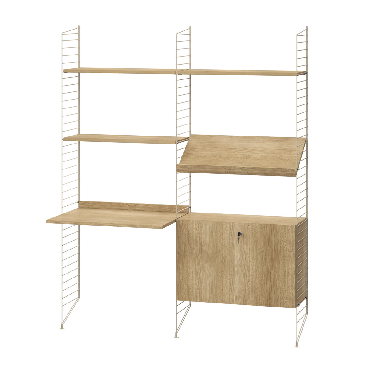 Kontor, bundle I fra String - Beige - eg - Jacobsen Plus