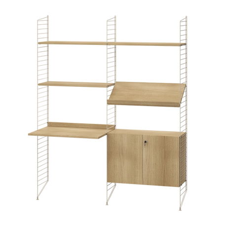 Kontor, bundle I fra String - Beige - eg - Jacobsen Plus