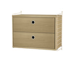 Soveværelse, bundle A fra String - Beige - eg - Jacobsen Plus