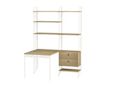 Büro, Bundle E von String - Beige - Eiche - Jacobsen Plus