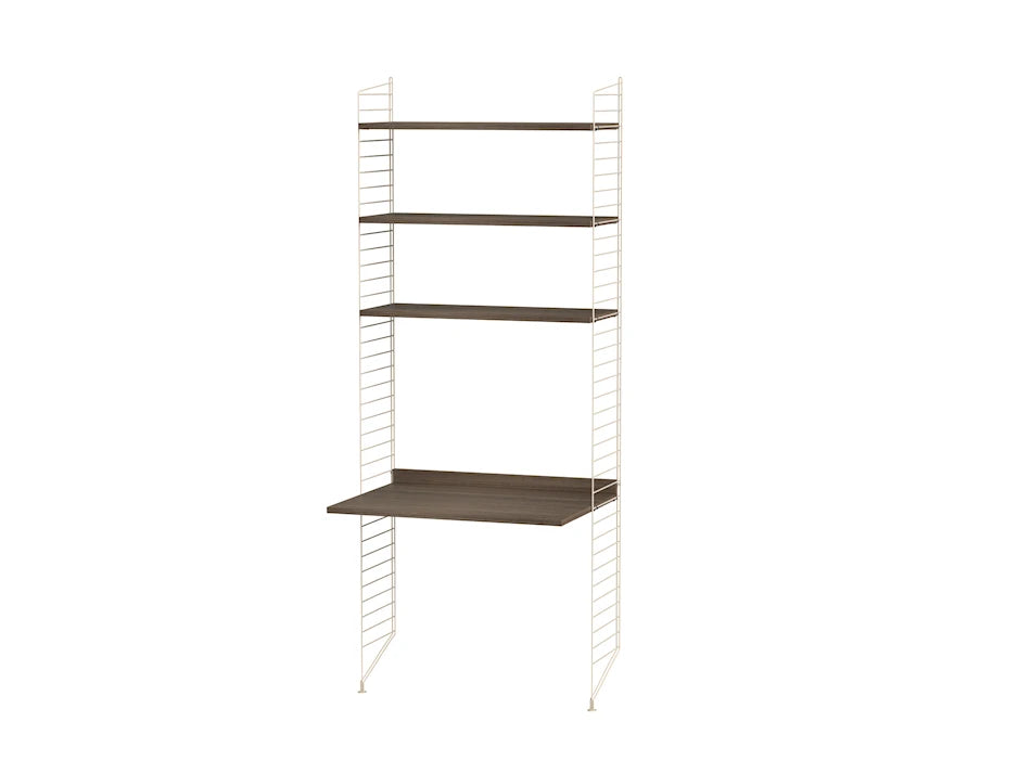 Kontor, bundle A fra String - Beige - valnød - Jacobsen Plus