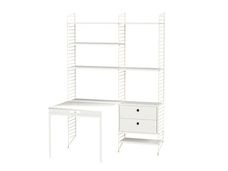 Büro, Bundle E von String - Beige - Weiß - Jacobsen Plus