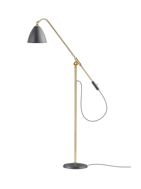 Bestlite BL4 Stehleuchte von GUBI - Grau-Messing - Jacobsen Plus