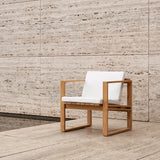 Bodil Kjær Outdoor Lounge-Set in Teak mit 1 Sidebord und 2 Lounge-Sesseln inkl. Kissen von Carl Hansen & Søn - 5 - Jacobsen Plus