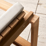 Bodil Kjær Outdoor Lounge-Set in Teak mit 1 Sidebord und 2 Lounge-Sesseln inkl. Kissen von Carl Hansen & Søn - 6 - Jacobsen Plus