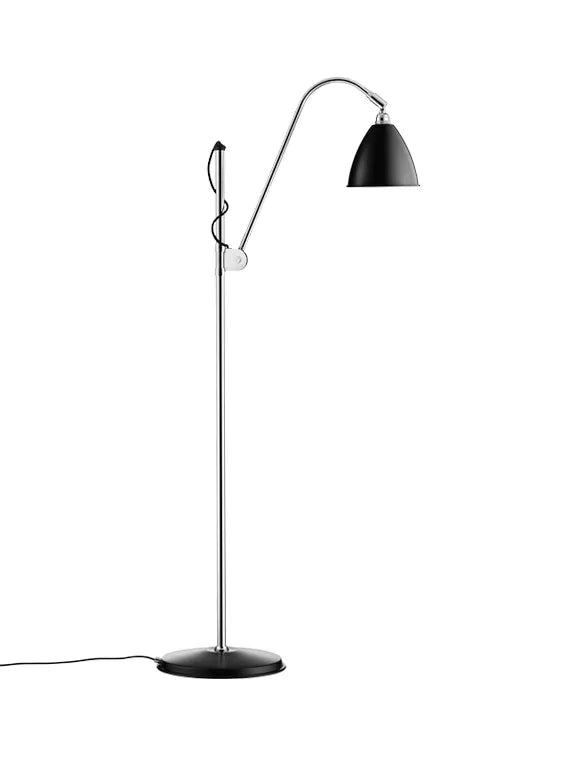 Bestlite BL3S Gulvlampe fra GUBI - Sort-krom - Jacobsen Plus