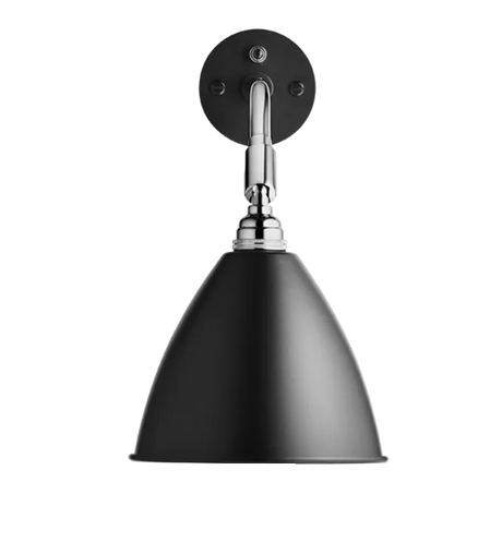 Bestlite BL7 Wandleuchte von GUBI - Schwarz-Krom - Jacobsen Plus
