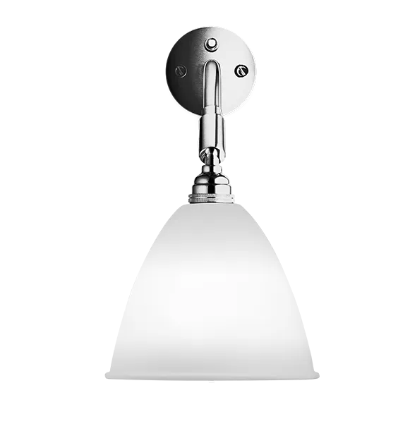 Bestlite BL7 Væglampe fra GUBI - Porcelæn-Krom - Jacobsen Plus