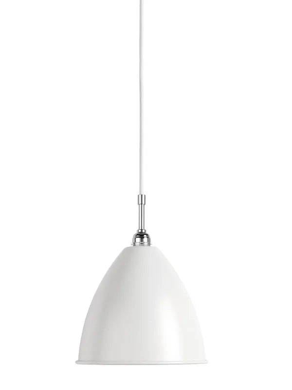 Bestlite BL9M Pendelleuchte Ø21 von GUBI - Mattweiß - Chrom - Jacobsen Plus