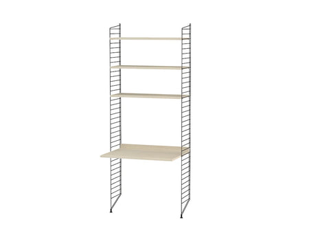 Büro, Bundle A von String - Schwarz - Esche - Jacobsen Plus