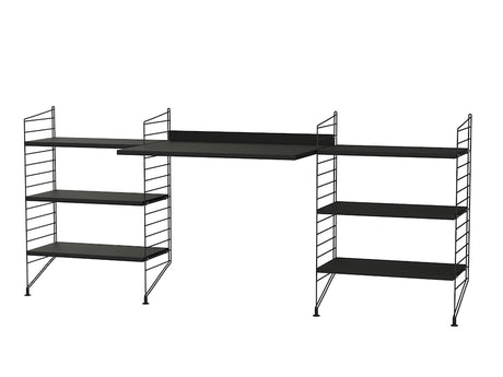 Kontor, bundle D fra String - Sort - sort ask - Jacobsen Plus