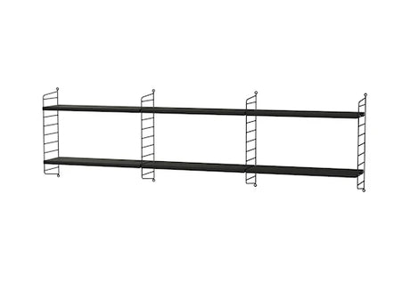 Soveværelse, bundle E fra String - Sort - sort ask - Jacobsen Plus