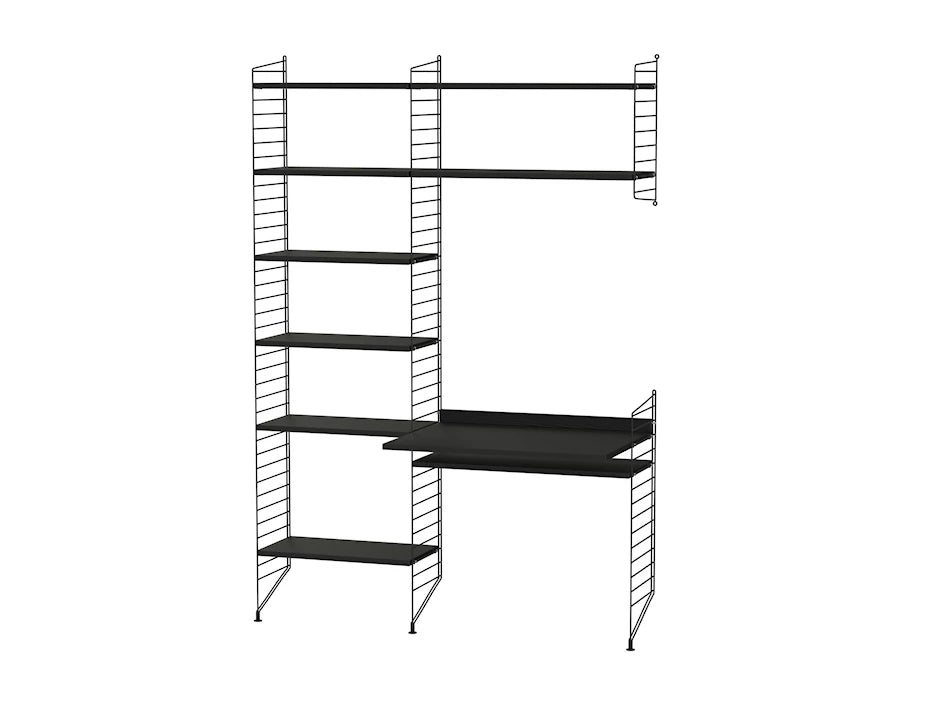 Kontor, bundle G fra String - Sort - sort ask - Jacobsen Plus