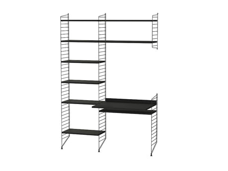 Kontor, bundle G fra String - Sort - sort ask - Jacobsen Plus