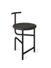 Blend Barhocker Schwarz Eiche von Stellar Works