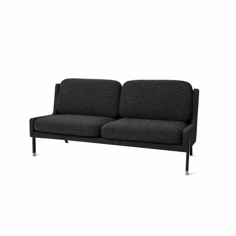 Blink 2-pers Sofa, Main Line Flax 28 HR Black sand/gold von Stellar Works - 1 - Jacobsen Plus