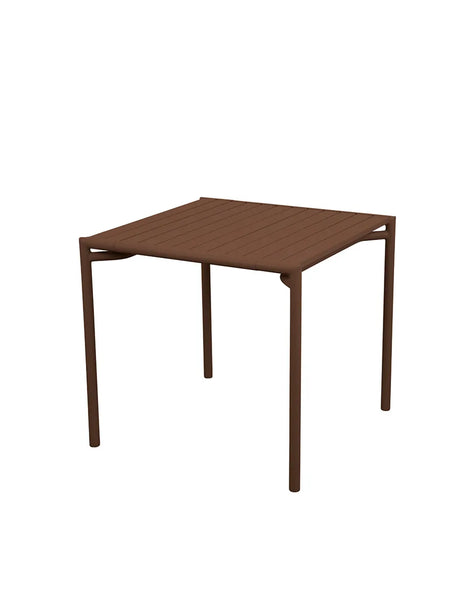 Bliss Dining Table 81x81 cm von Cane-line - Desert Red - Jacobsen Plus
