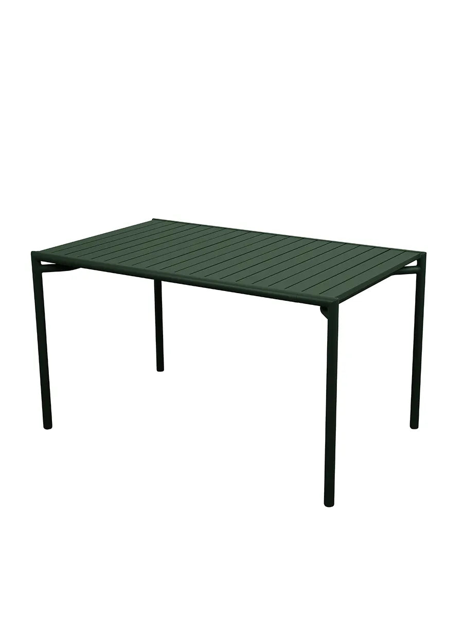 Bliss Esstisch 133x81 cm von Cane-line - Dunkelgrün - Jacobsen Plus