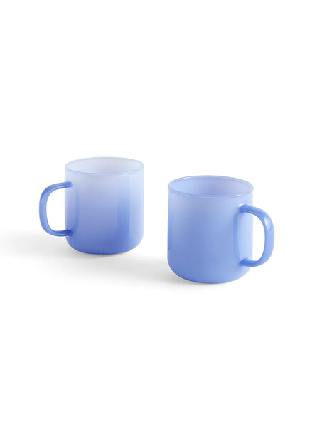Borosilicate Becher von HAY - Jade Hellblau - Jacobsen Plus