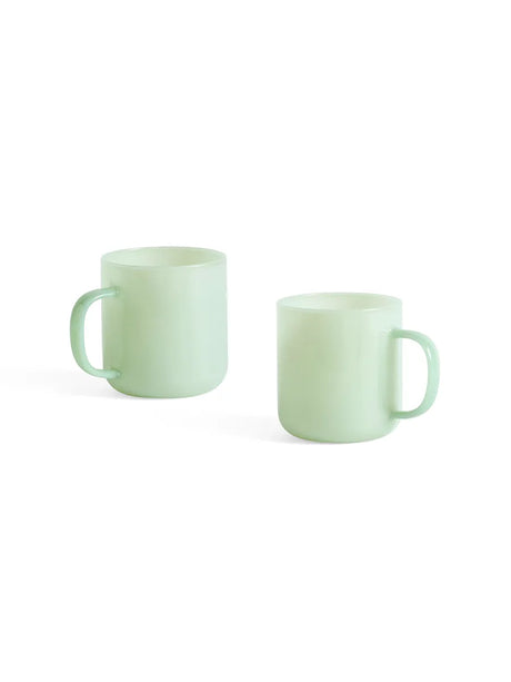 Borosilicate Becher von HAY - Jade Hellgrün - Jacobsen Plus