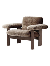 Brasilia Lounge Chair, low back, sheepskin fra Audo Copenhagen - 2 - Jacobsen Plus