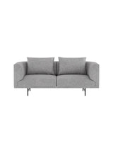 Vipp - Chimney 2-Sitzer-Sofa - Brook - Schwarz pulverbeschichtet Gestell - Jacobsen Plus