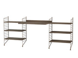 Kontor, bundle D fra String - Brun - valnød - Jacobsen Plus