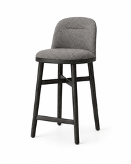 Bund Barhocker SH610 Schwarz Eiche, Hallingdal 130 von Stellar Works