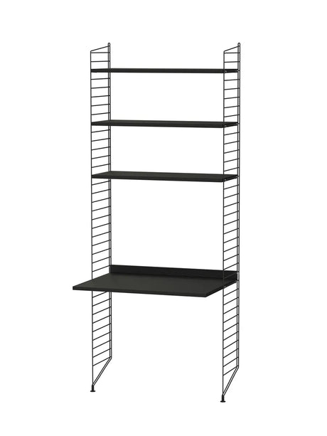Büro, Bundle A von String - Schwarz - schwarz Esche - Jacobsen Plus