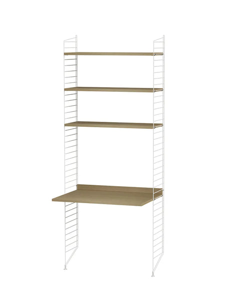 Büro, Bundle A von String - Weiß - Eiche - Jacobsen Plus