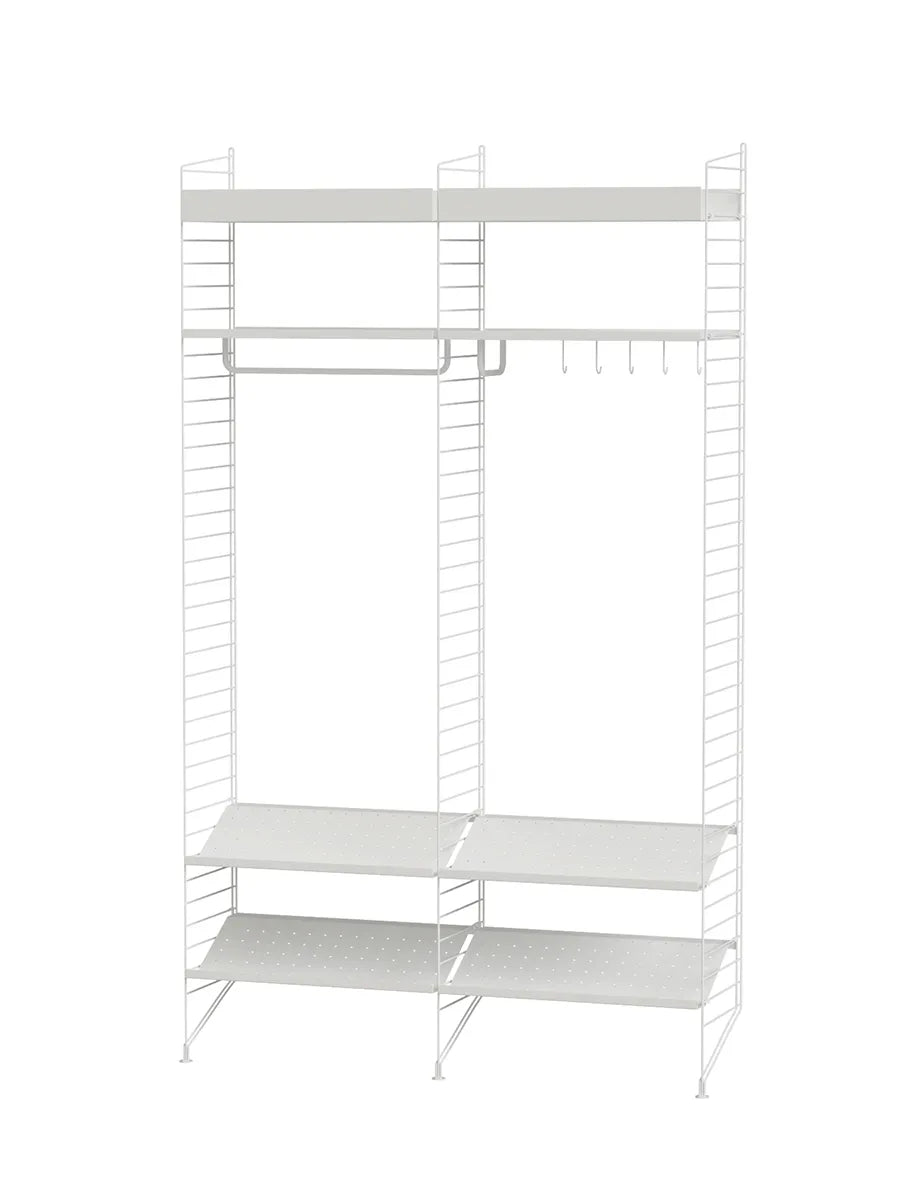 Hallway K, entréreol fra String Furniture - White - Jacobsen Plus