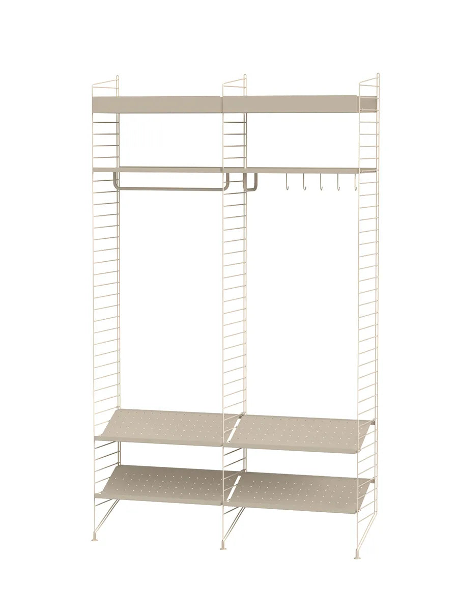 Hallway K, entréreol fra String Furniture - Beige - Jacobsen Plus