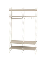Hallway K, entréreol fra String Furniture - Beige - Jacobsen Plus