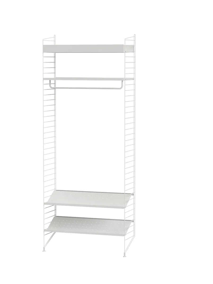 Hallway L, entréreol fra String Furniture - White - Jacobsen Plus