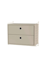 Soveværelse, bundle A fra String - Beige - beige - Jacobsen Plus