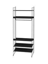 Soveværelse, bundle D fra String - Sort - Jacobsen Plus