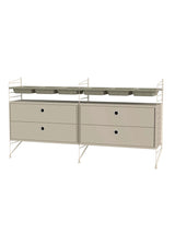 Soveværelse, bundle G fra String - Beige - beige - Jacobsen Plus