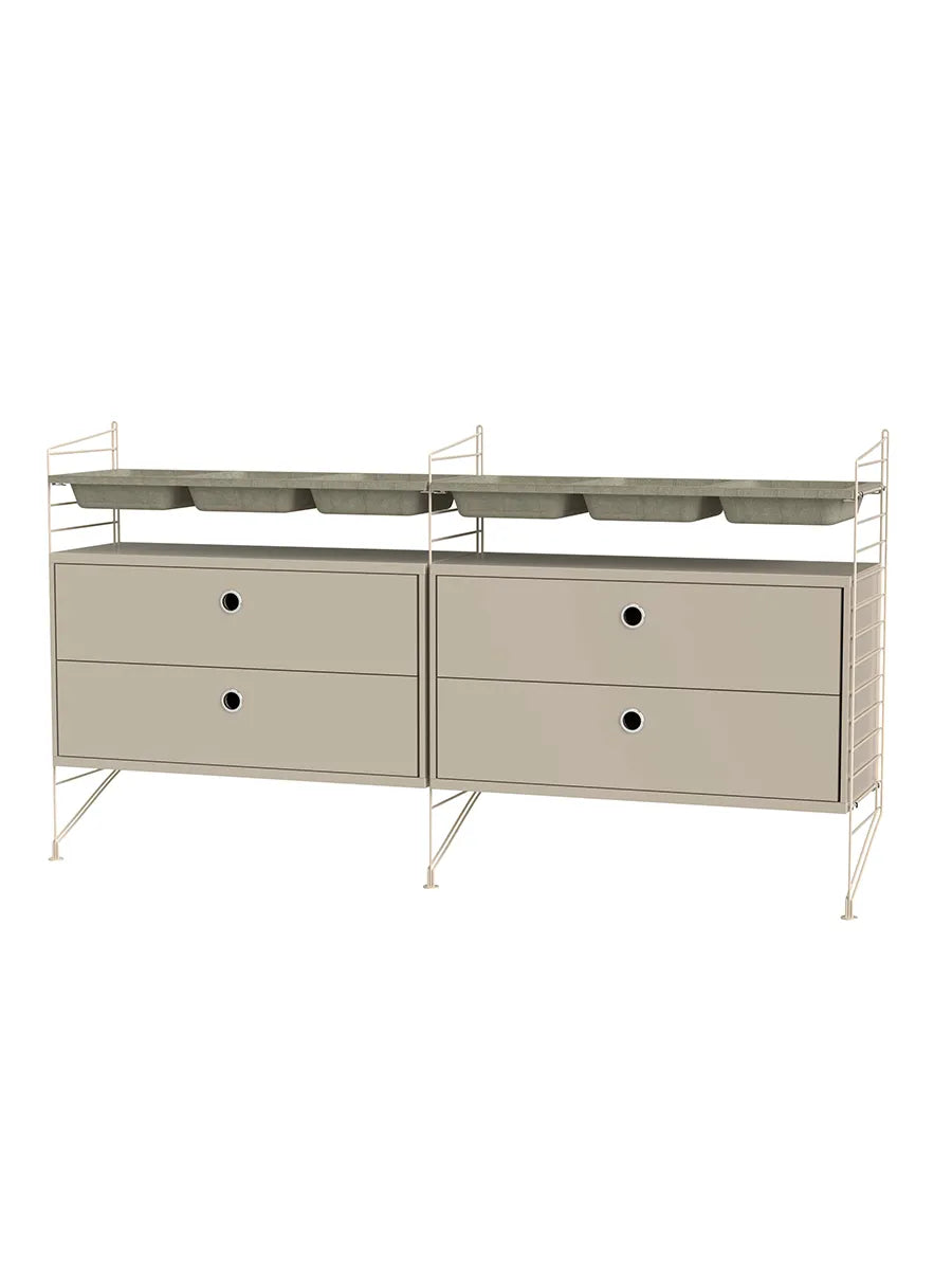 Soveværelse, bundle G fra String - 3 - Jacobsen Plus