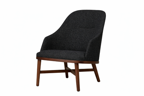 Bund Lounge-Sessel, Walnuss, Main Line Flax 28 HR von Stellar Works - 1 - Jacobsen Plus