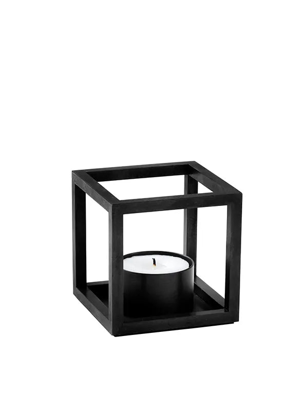 Kubus T Kerzenständer, Schwarz von Audo Copenhagen - 2 - Jacobsen Plus